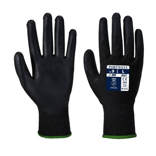 Gants anti-coupure Portwest ECO-CUT GLOVE-NOIR-10