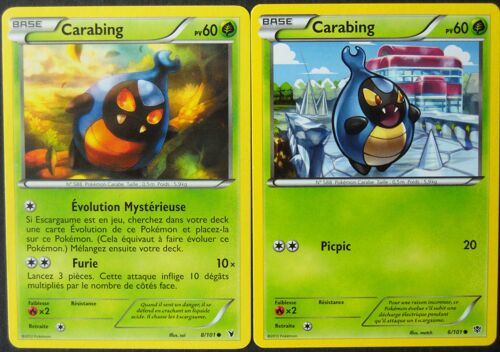 Carabing Nobles Victoires - 8/101 + Carabing Explosion Plasma - 6/101