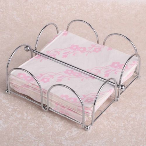 Xm Serviette Porte-Papier Fer Boîte Porte-Papier De Soie Porte-Papier Table Bureau Serviette Distributeur Feuille Papier Caisse Hôtel Cuisine Restaurant