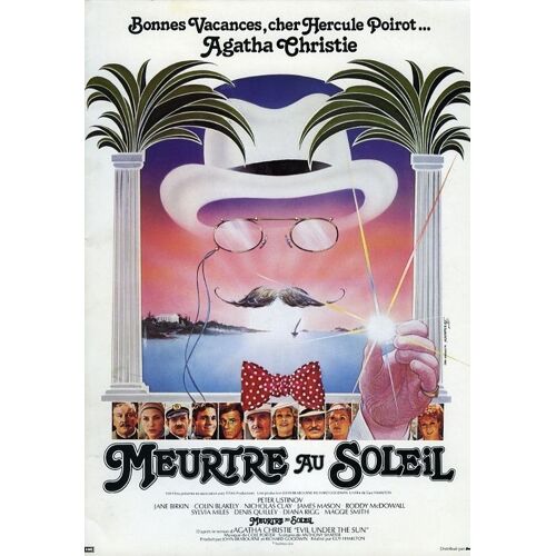 Meurtre Au Soleil _ Dp N° 0 : Dossier De Presse Du Film De Guy Hamilton - Peter Ustinov - Jane Birkin - James Mason - Diana Rigg