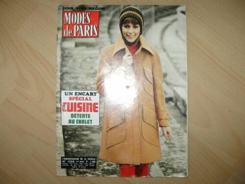 Modes De Paris  N° 1254 : Encart Special Cuisine, Détente Au Chalet