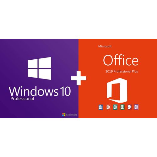 Windows 10 Pro + Office 2019 Pro Plus Livraison 30 Mn