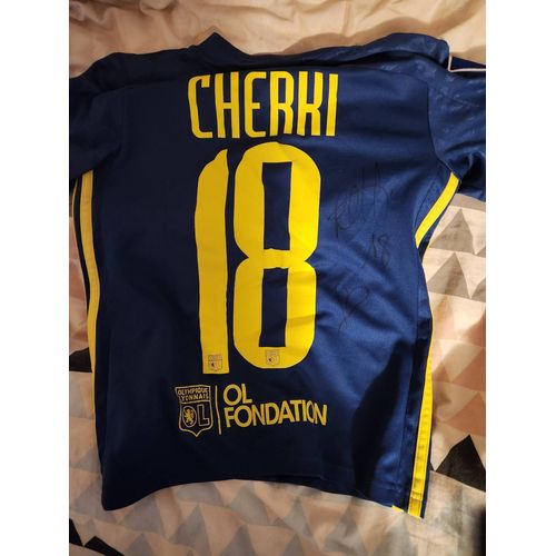 Maillot Dédicacé Cherki
