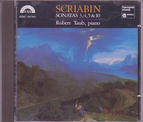 Scriabin    -  Sonates  3,4,5  & 10- Robert  Taub Piano.