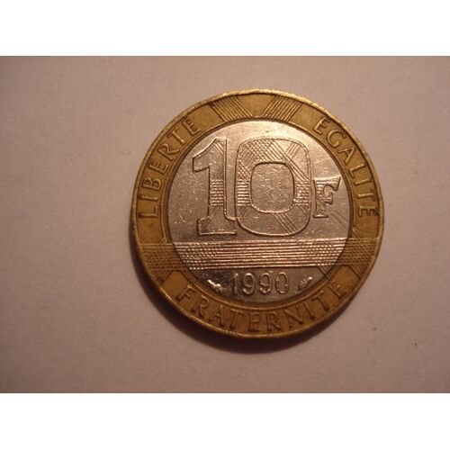 France - 10 Francs - 1990