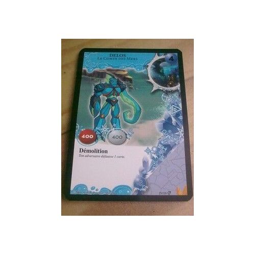 Carte Gormiti Delos Le Comte Des Mers 25/120