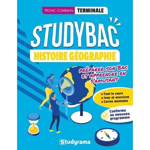 Histoire Géographie Terminale Studybac - Edition 2020