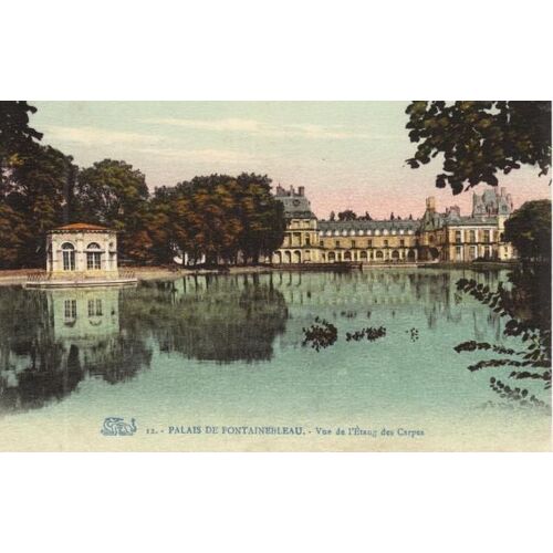 Carte Postale Cpa " Fontainebleau "