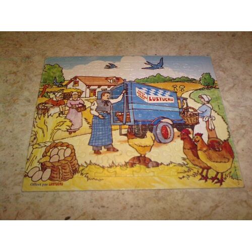 Puzzle Publicitaire Lustucru