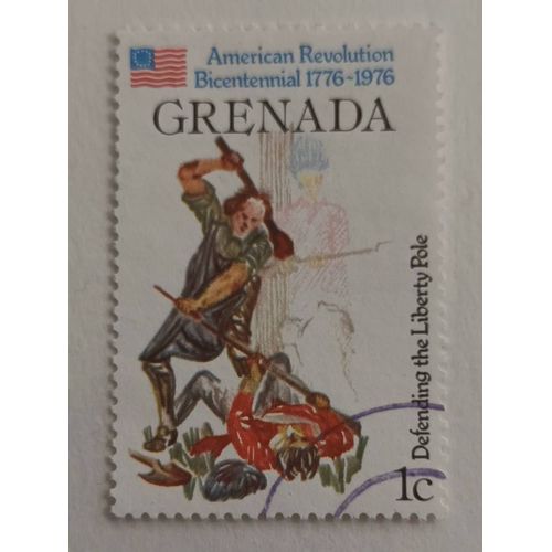 R64 - Oblitéré Grenade N°668 - Année 1976 -- Bicentenaire De L'Indépendance --.