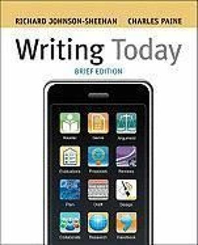 Writing Today Brief /E Brief/E