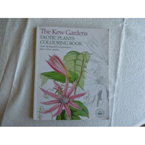 Livre De Coloriage - Kew Gardens Exotic Plants Colouring Book - Arcturus Publishing