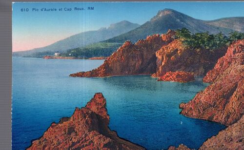 Carte Postale De Saint-Raphaël (Var) Pic D' Aurèle Et Cap Roux (Réf.610)