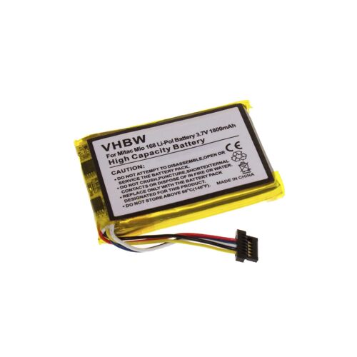 Vhbw Batterie Compatible Avec Navman Pin 100, Pin 300, Pin Pocket Pc Smartphone (1800mah, 3,7v, Li-Polymère)