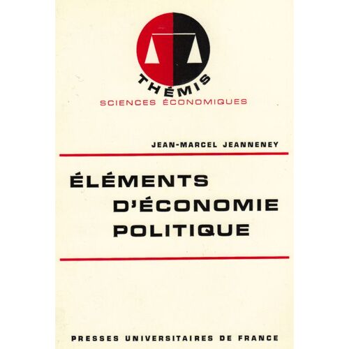 Eléments D'économie Politique