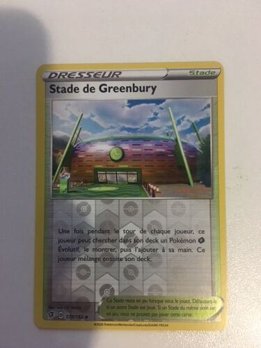 (462) Stade De Greenbury 170/192 Pokemon