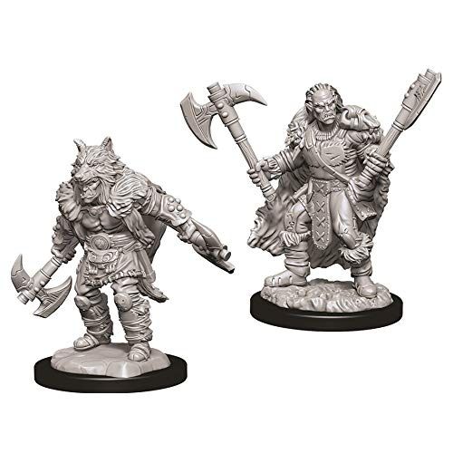 Dungeons & Dragons Nolzurs Marvelous Unpainted Miniatures W9 Male Half-Orc Barbarian