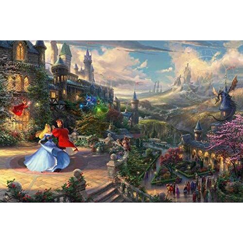 Ceaco Thomas Kinkade The Disney Collection Sleeping Beauty Enchanting Jigsaw Puzzle 750 Pieces
