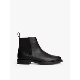 Bottines Chelsea En Cuir Fermetureclair