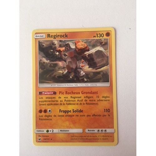 (486) Regirock 53/111 Pokemon