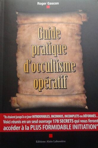 Guide Pratique D Occultisme Operatif