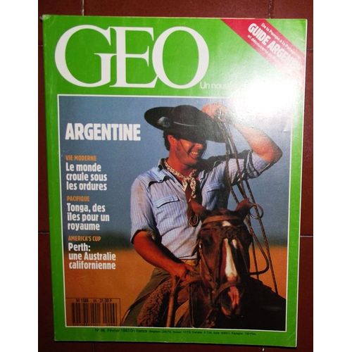 Geo N° 96, L'argentine
