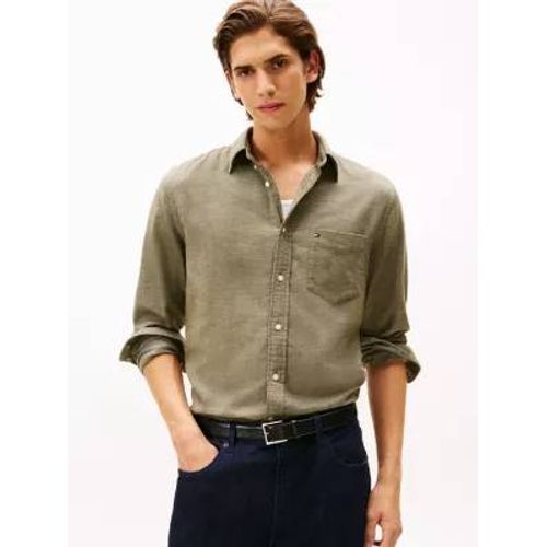 Chemise Coupe Standard En Flanelle Brossée