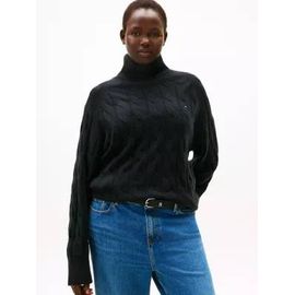 Pull Décontracté Curve En Laine Torsadée