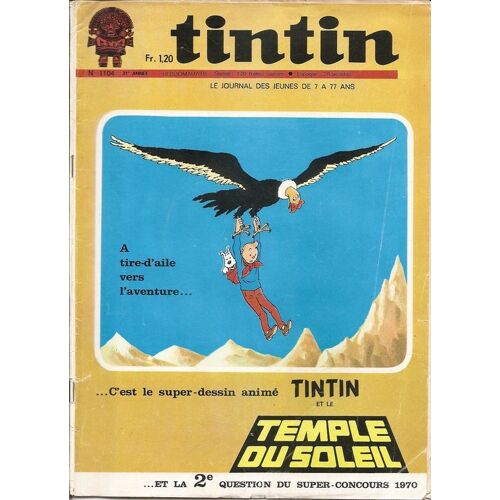Tintin N° 1104 Du 25/12/1969