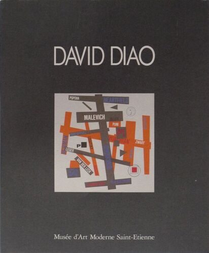 David Diao - 1989, Musée D'art Moderne, Saint-Etienne