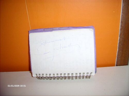 Autographe D'henri Salvador