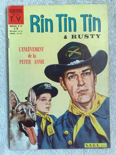 Rin Tin Tin &t  Rusty  N° 47 : 10 Janvier 1964