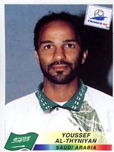 Image Panini France 98 "Youssef Al-Thyniyan" N°204