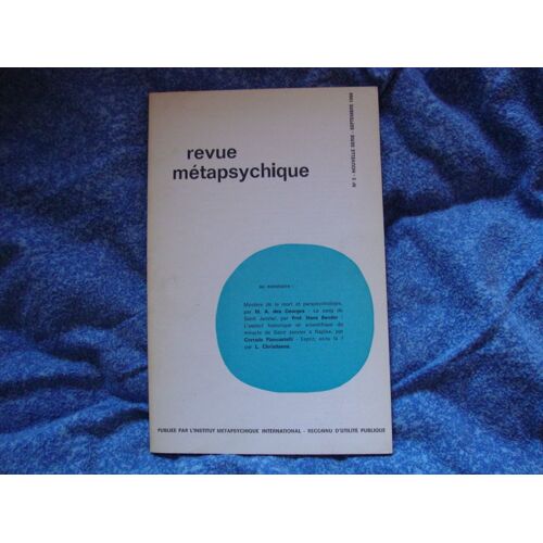 Revue Metapsychique. Nouvelle Serie. N° 3