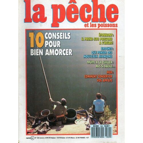 La Peche Et Les Poissons N° 529 : 10 Conseils Pour Bien Amorcer