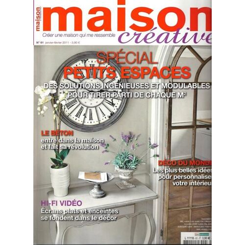 Maison Créative N° 61 : Spécial Petits Espaces