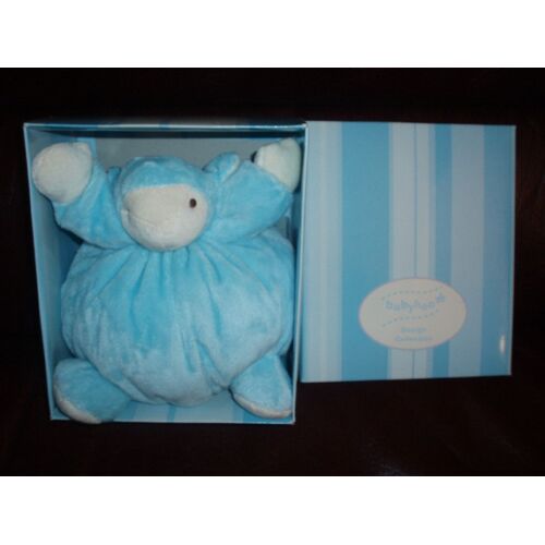 Doudou Mouton Boule Bleu Babyhoo Gifi