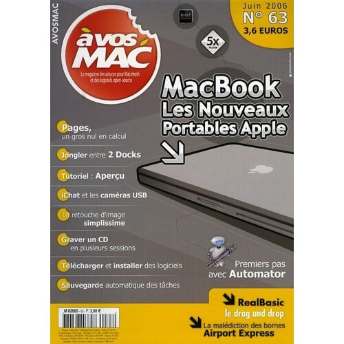 A Vos Mac N° 63 : Macbook Les Nouveaux Portables Apple