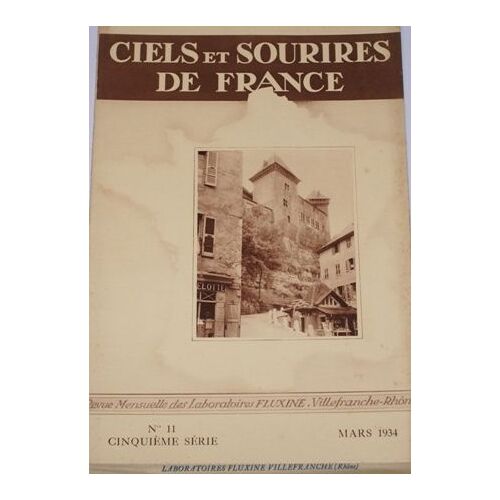 Ciels Et Sourires De France N° 11 Du 01/03/1934