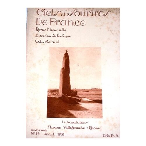 Ciels Et Sourires De France N° 12 Du 01/04/1931