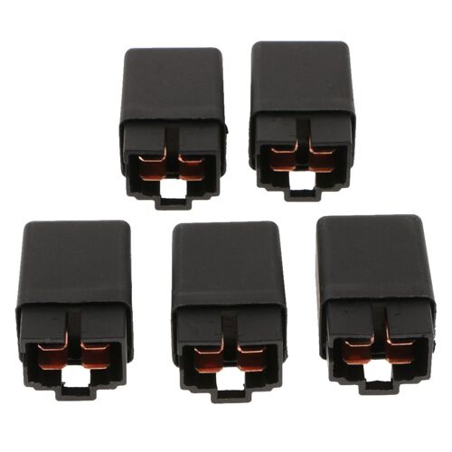 5x Relais De Climatisation De Voiture, Normalement Ouvert Spst 30a Dc12v 4pin