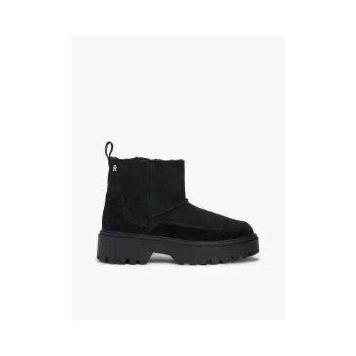 Bottes De Neige En Cuir Crantées À Enfiler