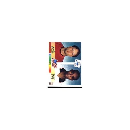 Image Panini France 98 "Kasey Keller & Eddie Pope" N°408