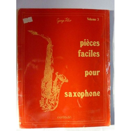 Pieces Faciles Pour Saxophone Volume 3