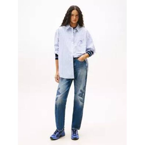Jean Droit Slim Taille Haute