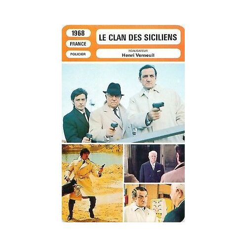 Fiche Monsieur Cinema Le Clan Des Siciliens