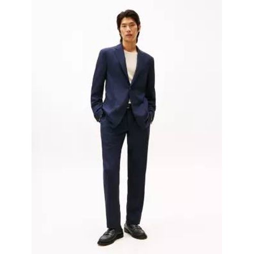 Pantalon Coupe Standard En Laine Mélangée