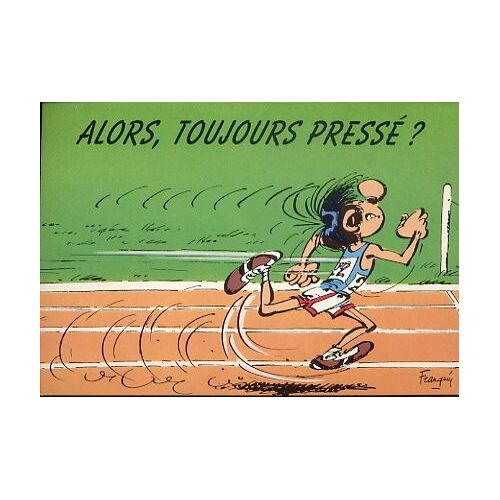 Carte Postale Gaston Lagaffe Dalix N147