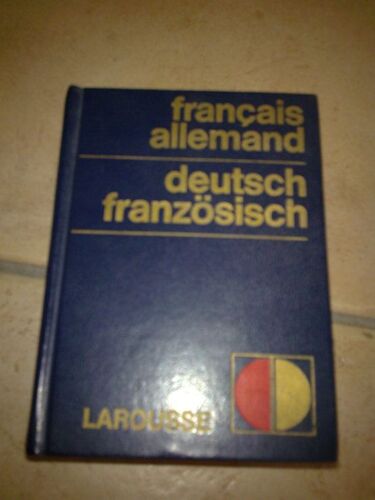 Dictionnaire Français-Allemand Et Allemand-Français.