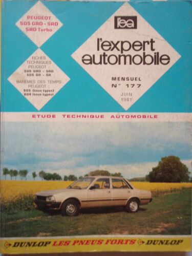 Revue Peugeot 505 Grd-Srd-Srd Turbo  N° 177